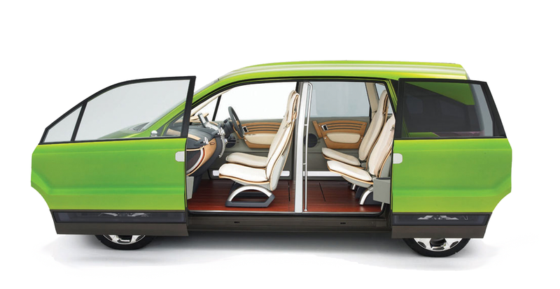 Illustration for article titled Honda Once Built a Concept Car With a Glove Box for Your Dog